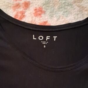 LOFT Women's Classic Black Tee